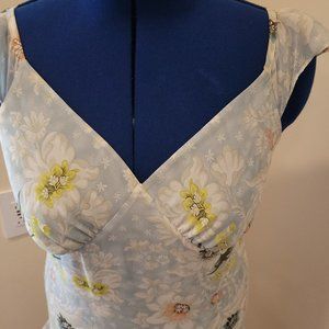 Vintage Floral Summer Dress 👗🌺